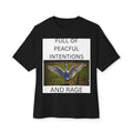 T‑Shirt — "Full of Peaceful Intentions and Rage" Goose Graphic Tee