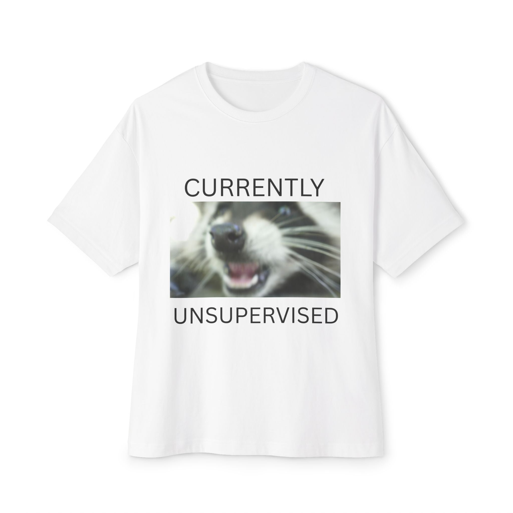 Currently Unsupervised Cat Tee