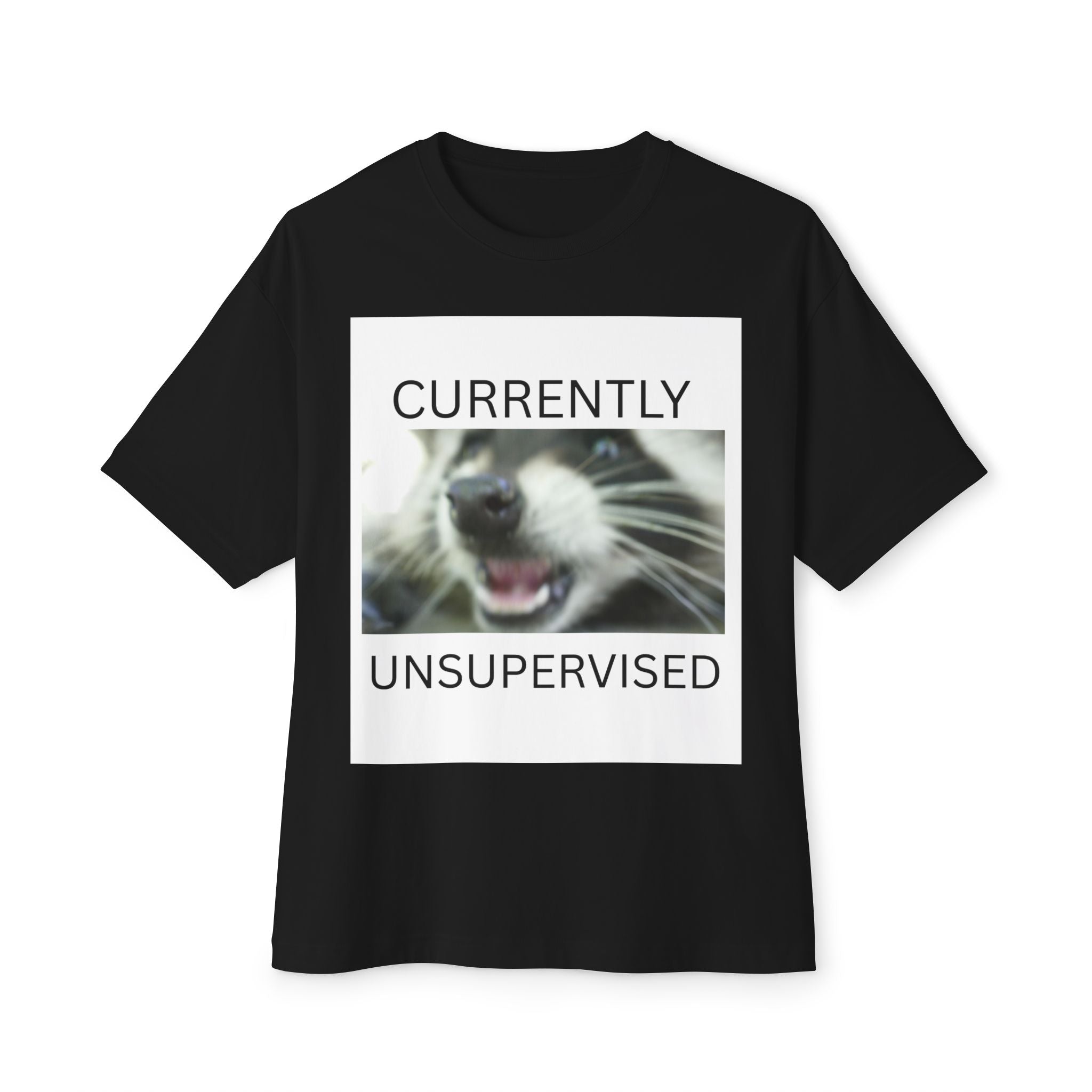 Currently Unsupervised Cat Tee